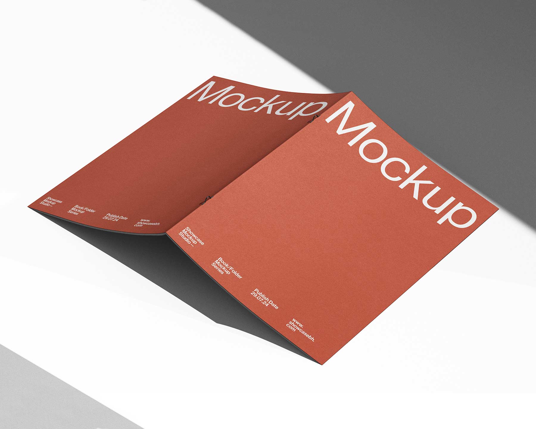 BF606_Book Folder Mockup