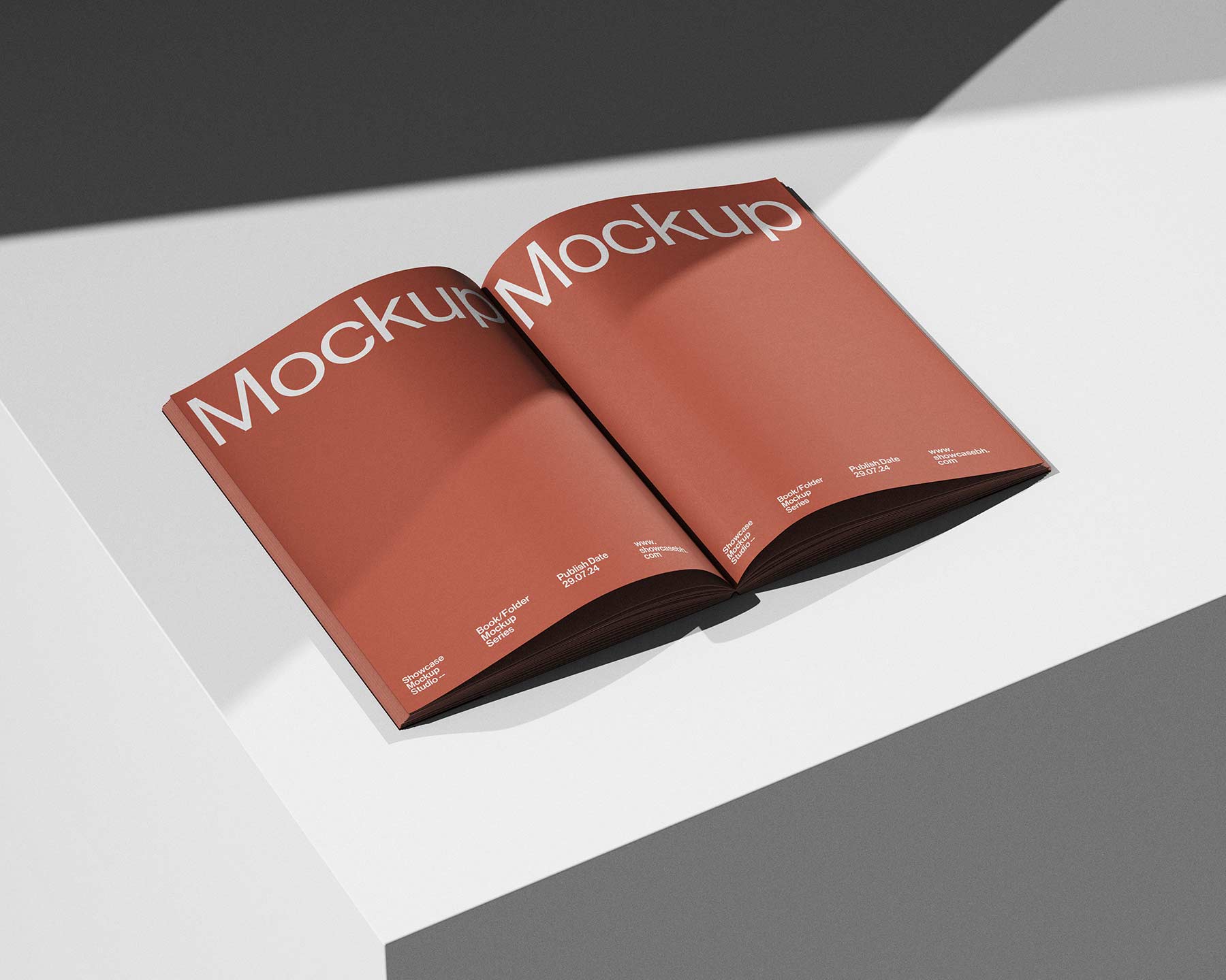 BF607_Book Folder Mockup