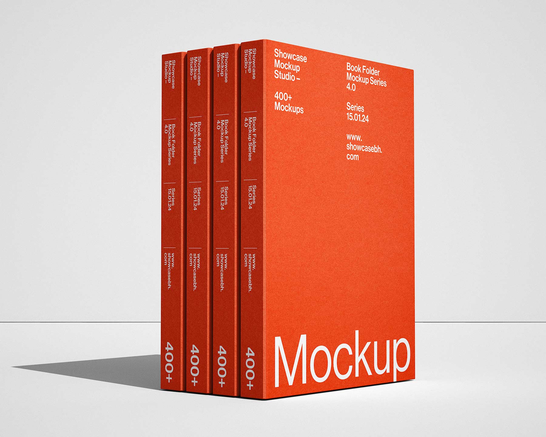 BF4_Book Folder Mockup Bundle