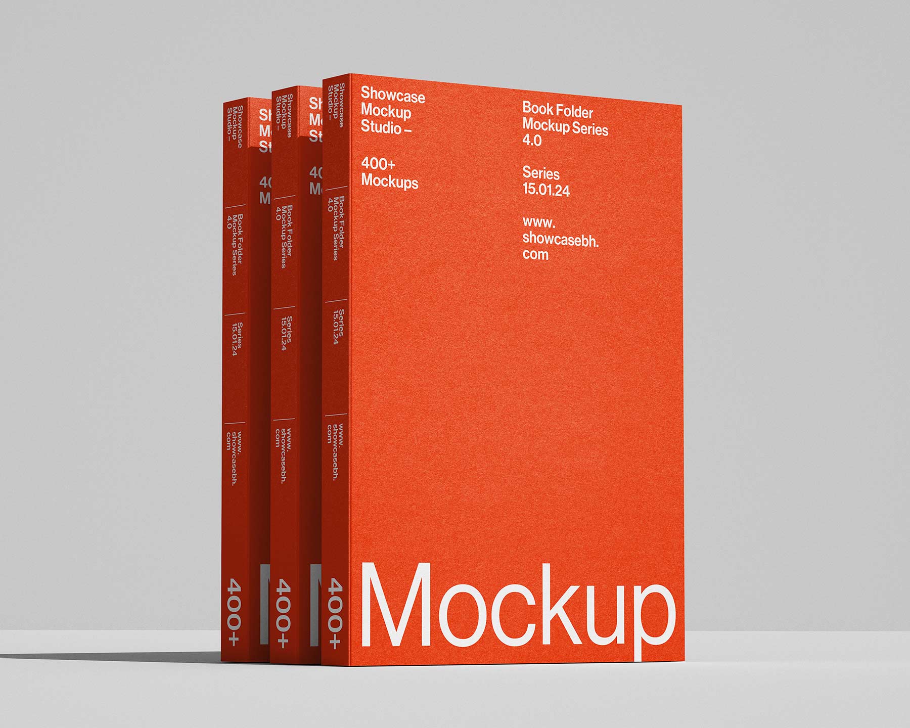 BF4_Book Folder Mockup Bundle