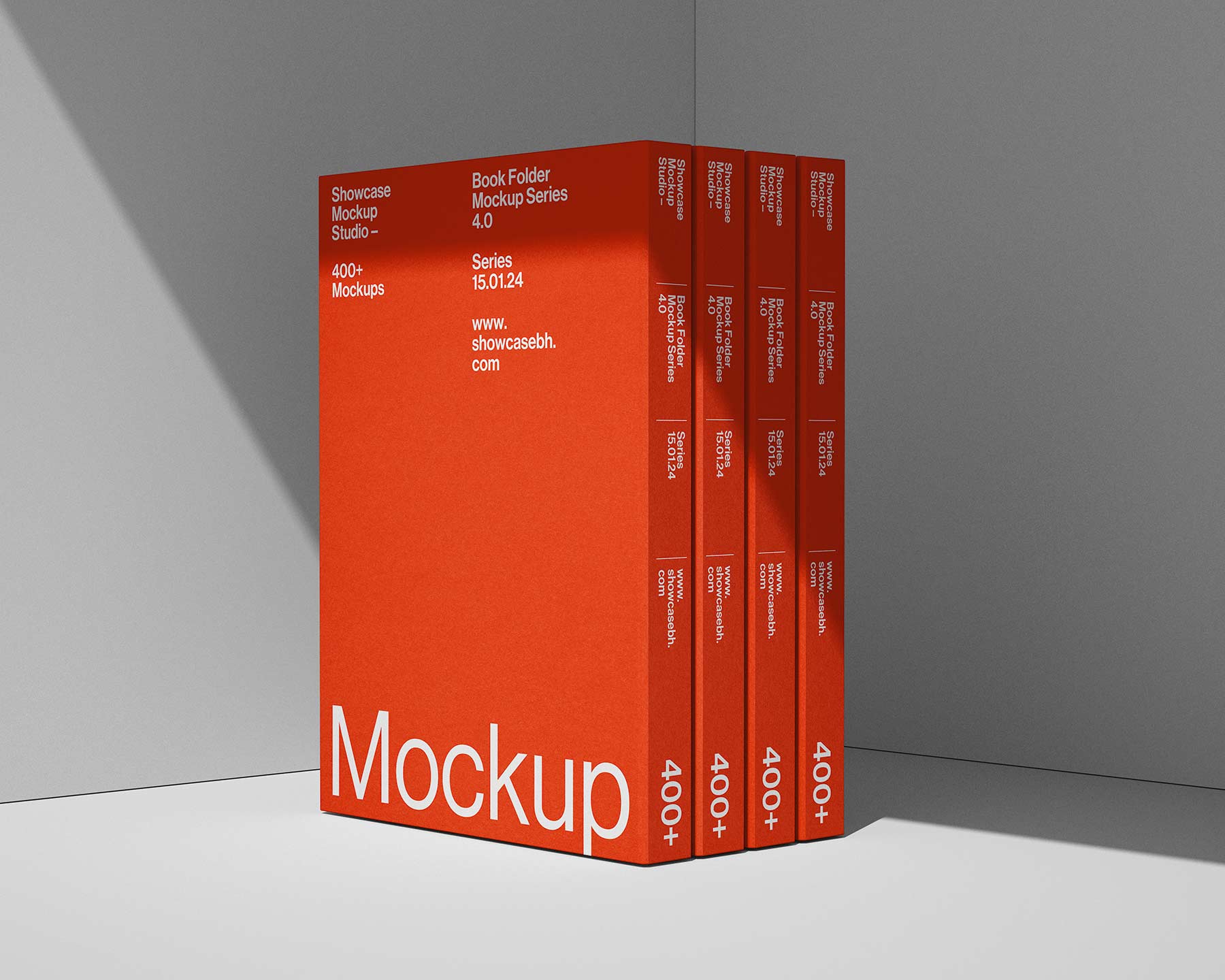 BF4_Book Folder Mockup Bundle