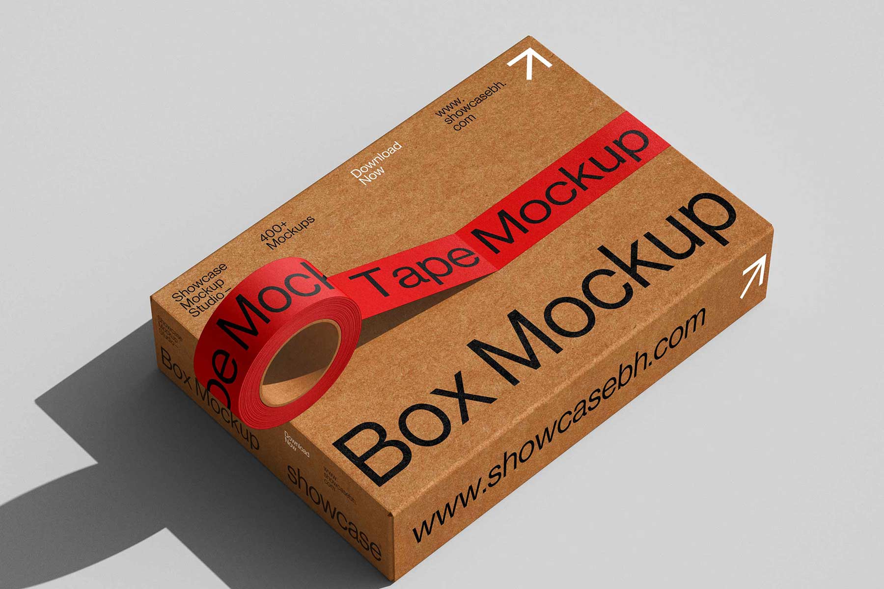 BP06_Box Packaging Mockup