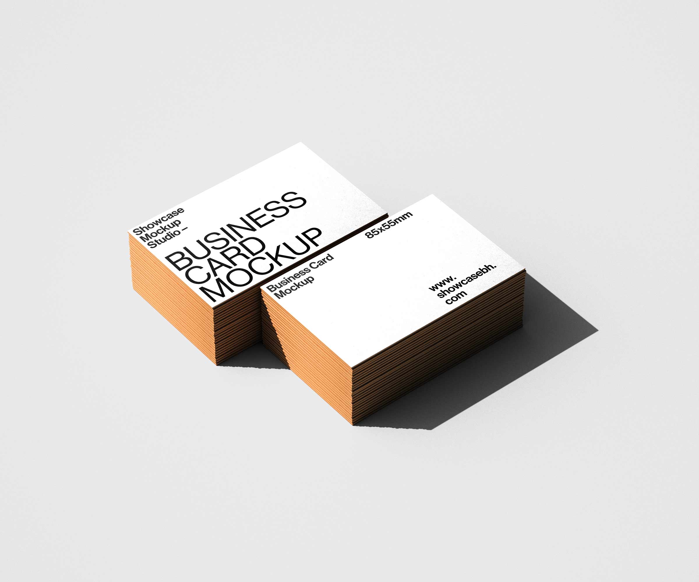 Brown02_Business Card Mockup