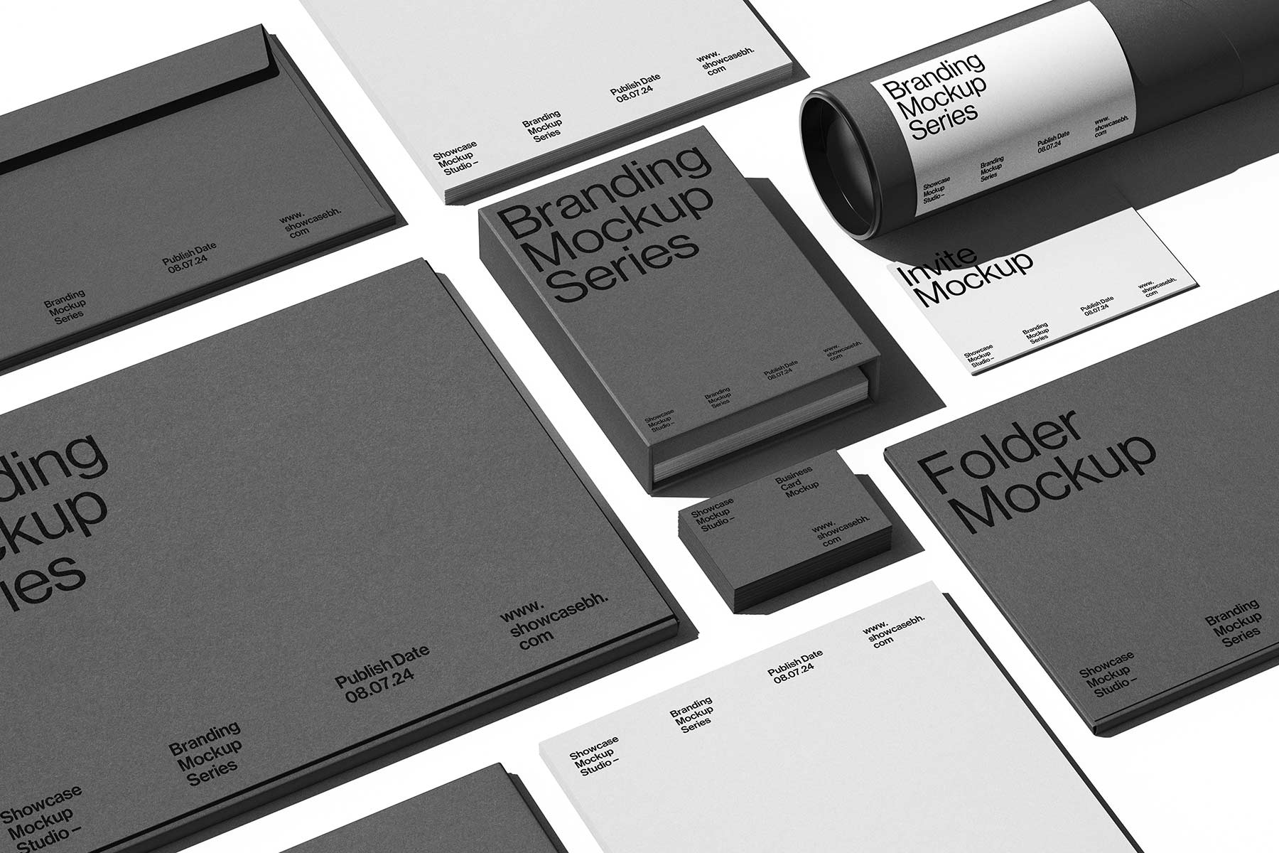 GREY01_Branding Mockup Set