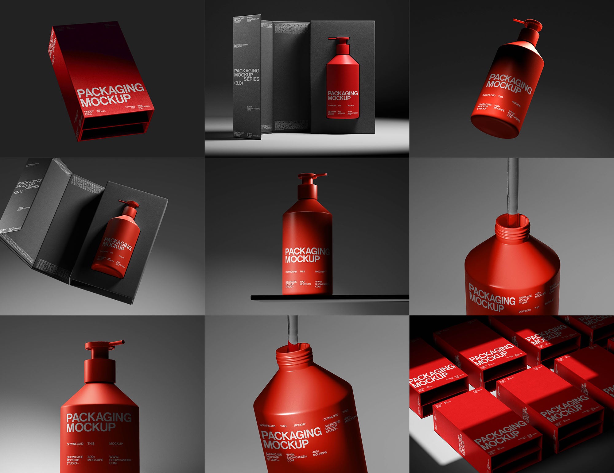 SC3_Soap Bottle Mockup Bundle